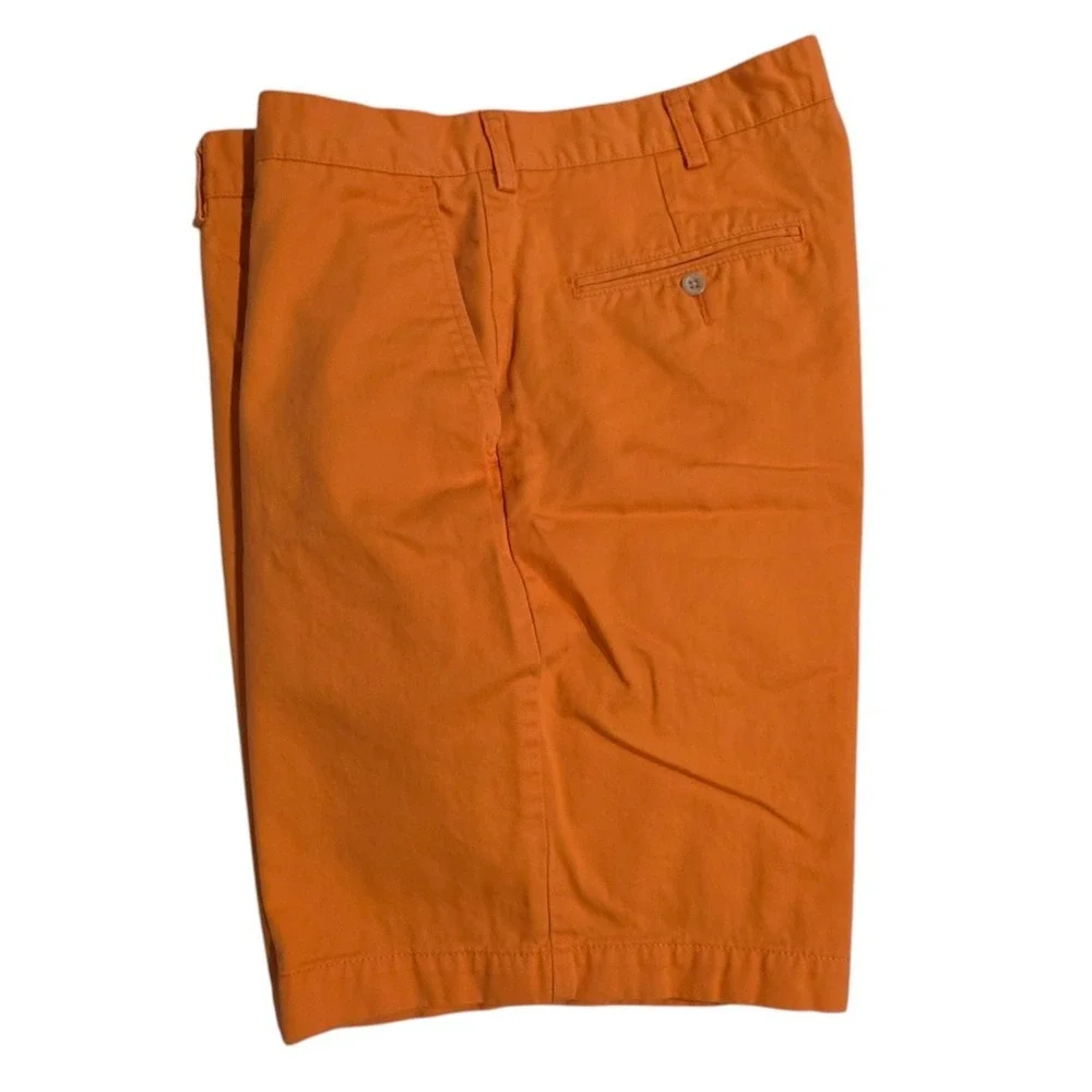 Polo Ralph Lauren Mens Prospect Chino Shorts Orange Cotton Twill 36